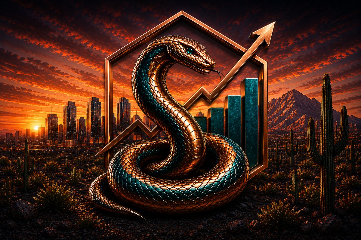 Precision Growth Partners — growth emblem over the Arizona desert
